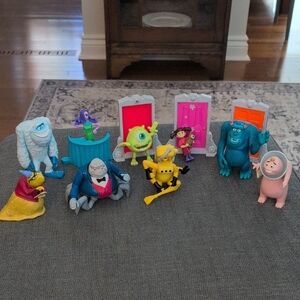Lot Of Monsters Inc Toys